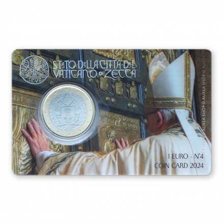 1 euro moneta • Vatikanas 2024 • N04 • Specialusis leidimas