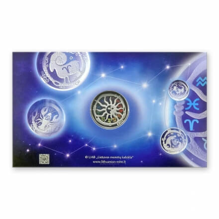 Sidabrinis medalis • Zodiako ženklai • Vandenis